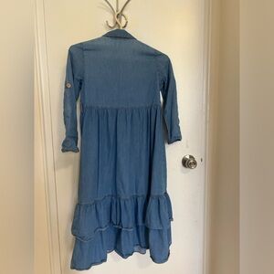 Denim dress petite size